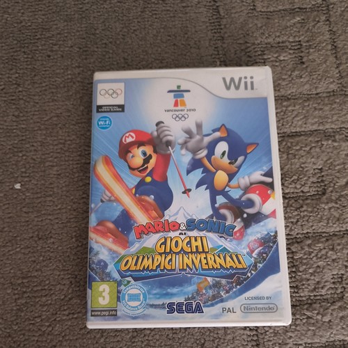 Wii mario sonic - wii, i&