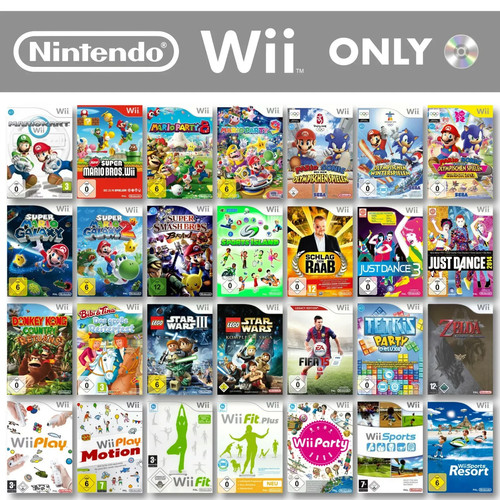 Nintendo wii gioco - nintendo, scelta