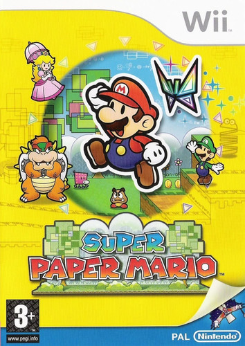 Gioco super paper - super, mario