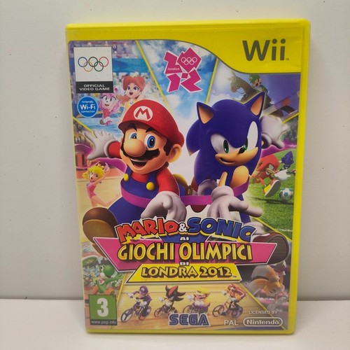 Nintendo wii mario sonic - e,