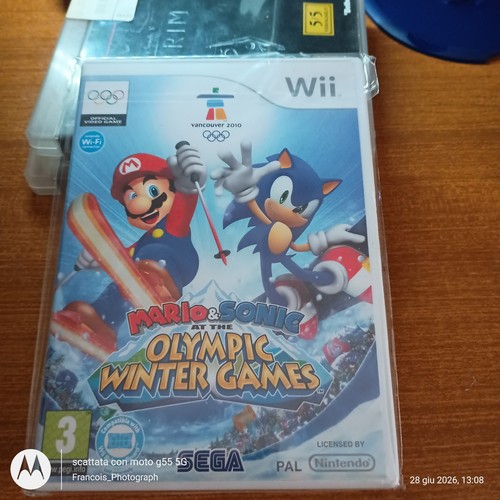Nintendo wii mario - e, sonic