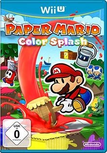 Paper mario color - mario, splash