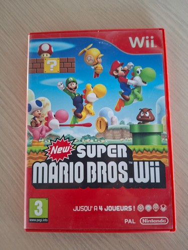Nintendo wii new super mario - new,