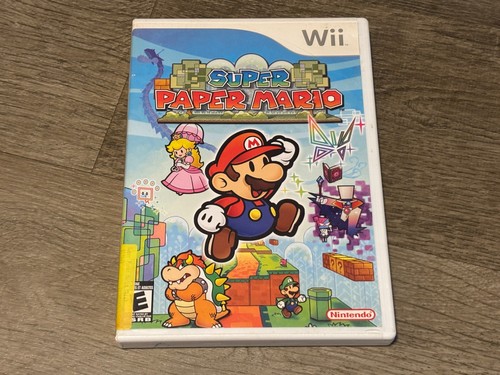 Super paper mario nintendo - mario, wii