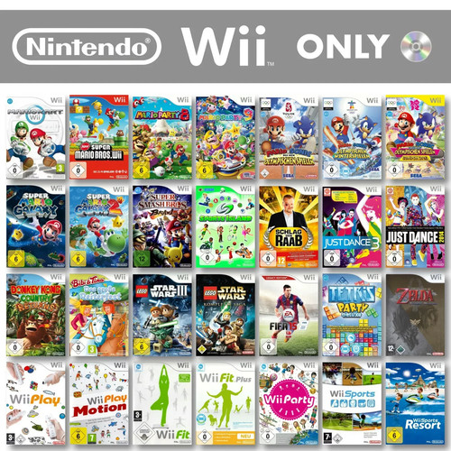 Nintendo wii gioco scelta - nintendo,