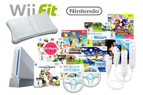 Console nintendo wii bianca - console, +
