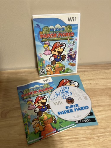 Super paper mario nintendo - paper,