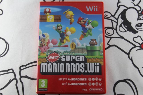 Nintendo wii new super - nintendo,