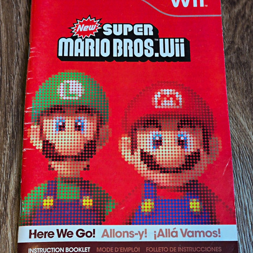Nintendo wii new super mario - super,