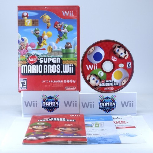 New super mario bros - new, cib