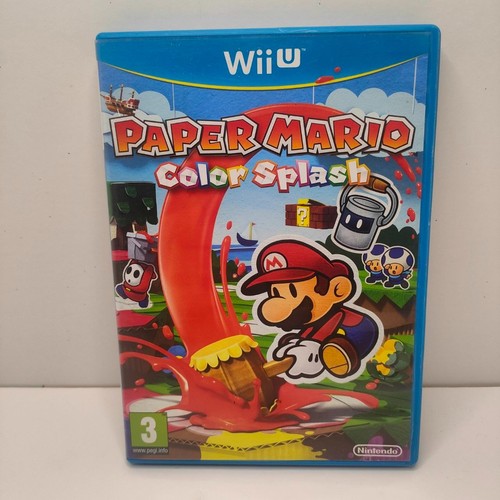 Wii paper mario - paper, splash