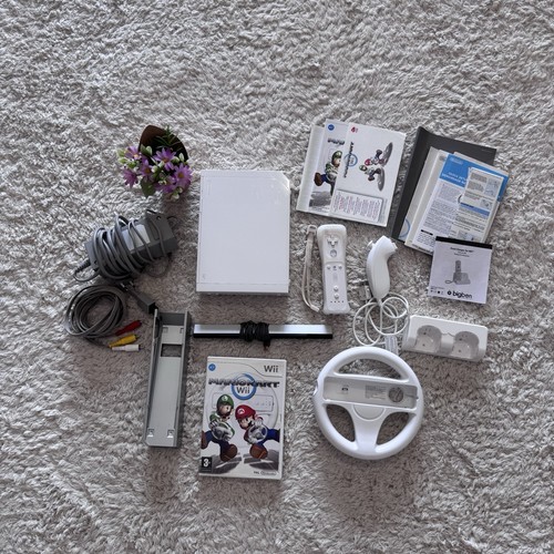 Nintendo wii bianca mario - nintendo,